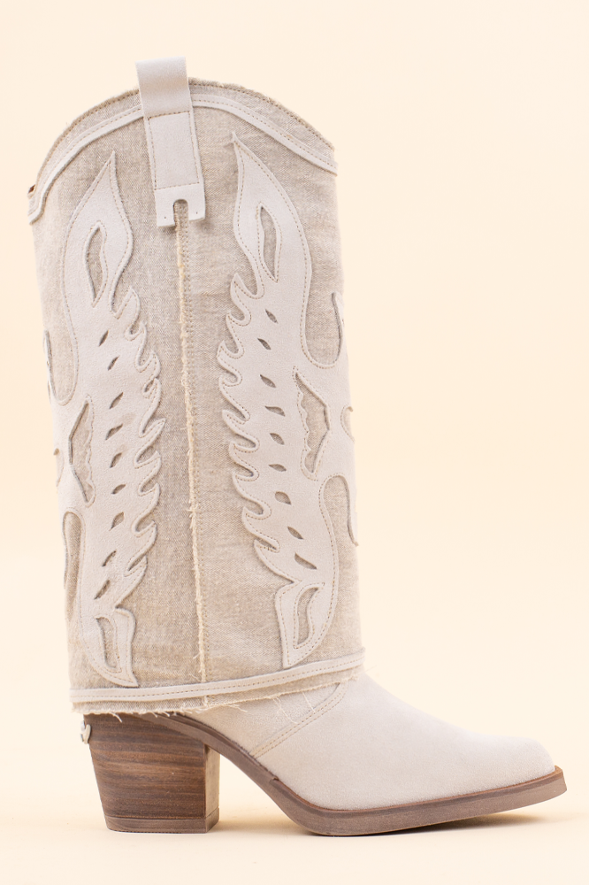 Dakota - Tan western boots