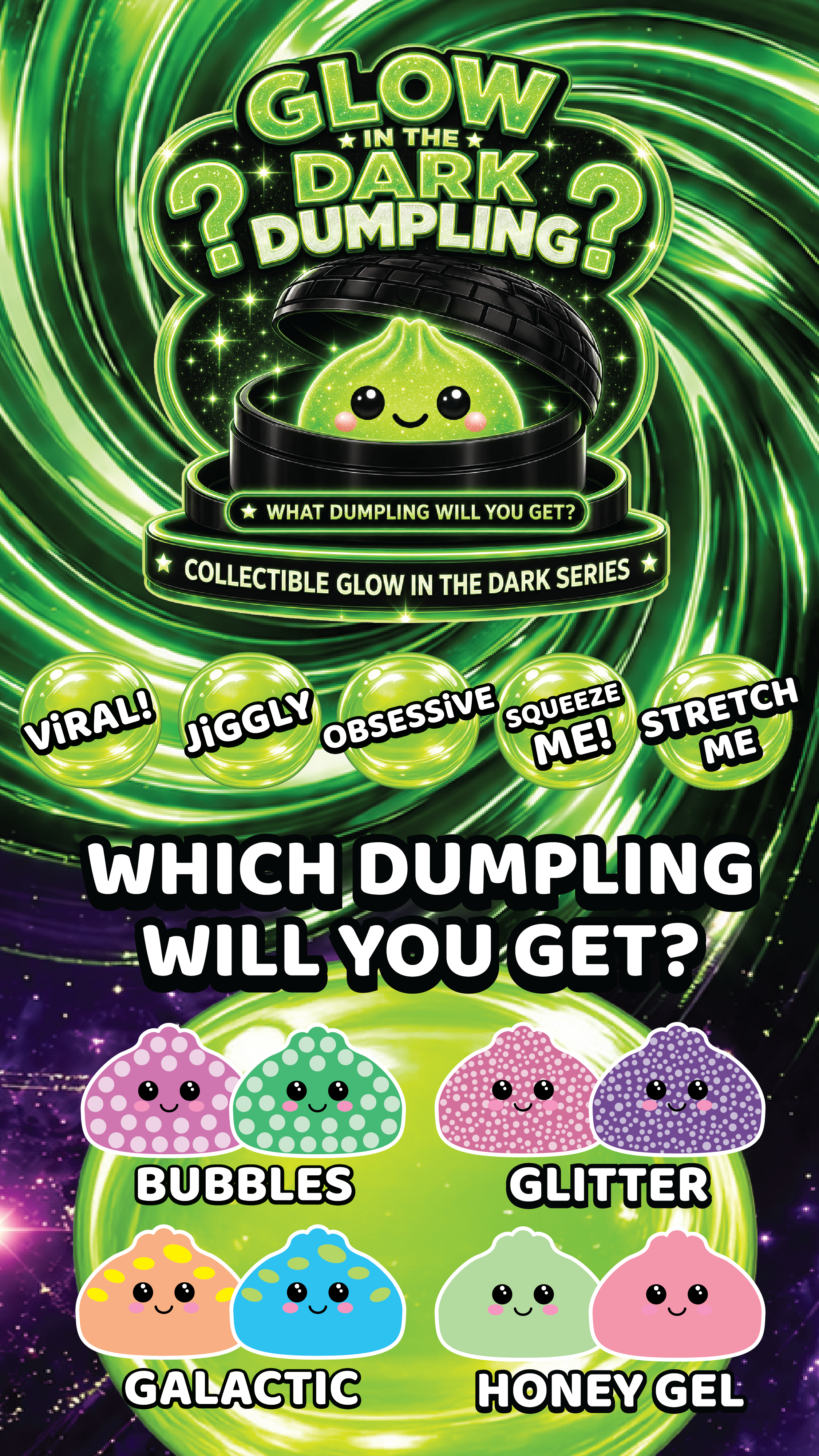 Fun Doh™ Glow-in-the-Dark Mystery Dumpling