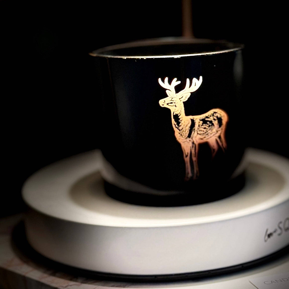 Spiced Vanilla DEER Candle, Cozy Vanilla Cinnamon