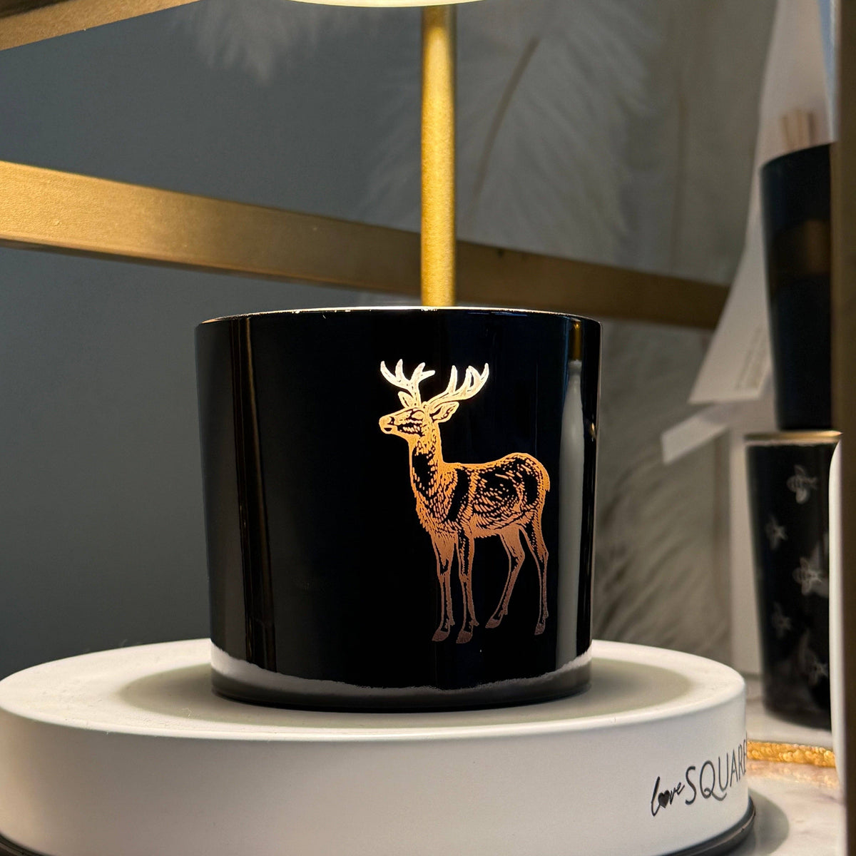 Spiced Vanilla DEER Candle, Cozy Vanilla Cinnamon