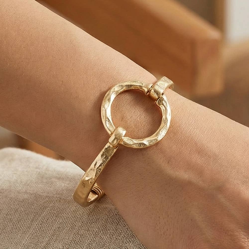 Luna Loop Bangle Bracelet
