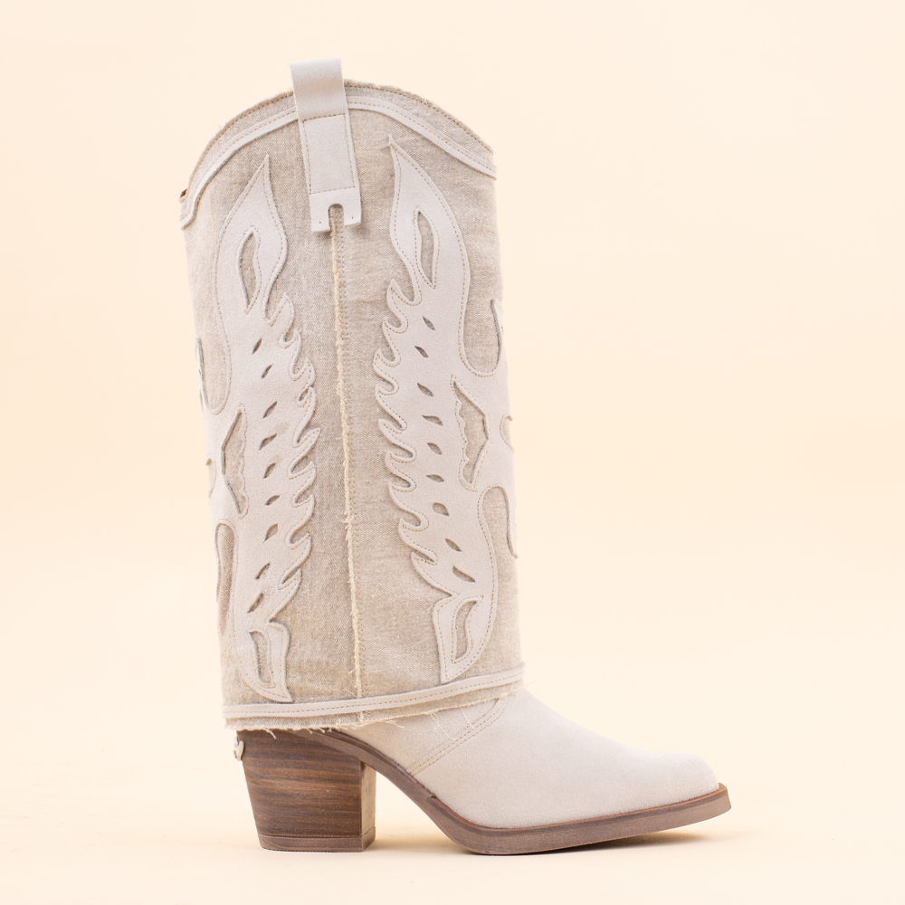 Dakota - Tan western boots