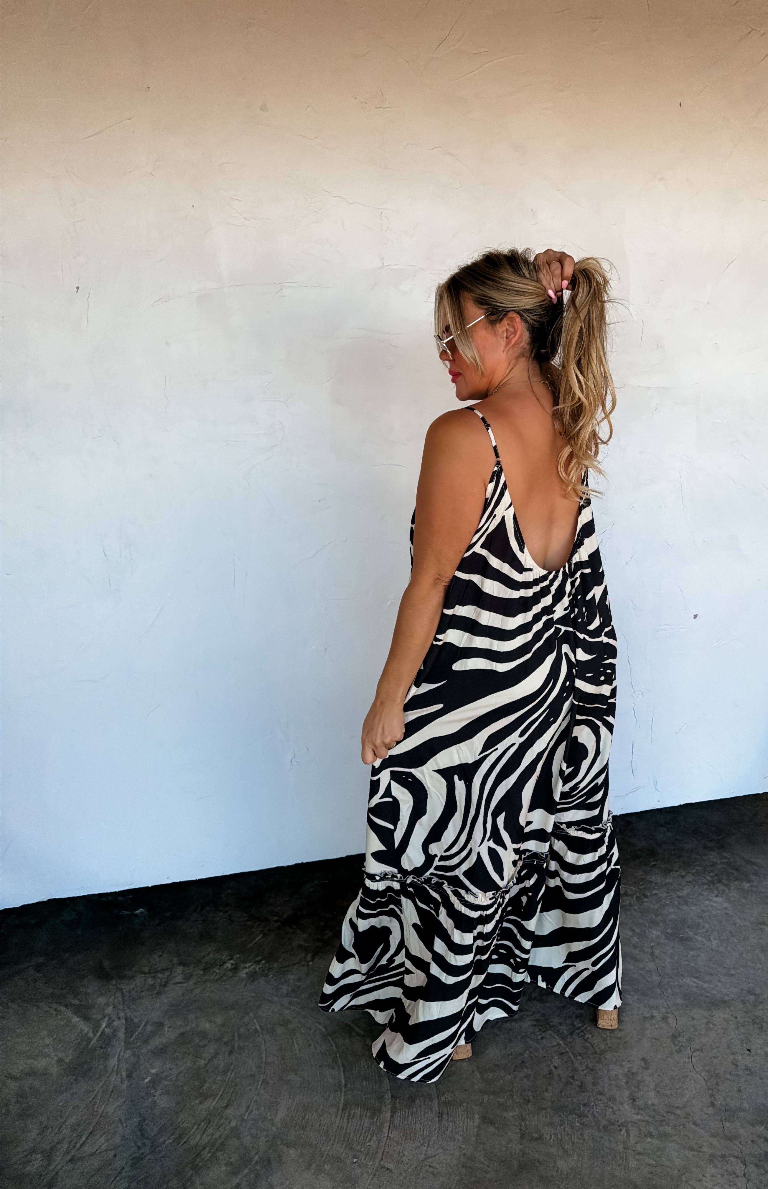 Safari Maxi Dress