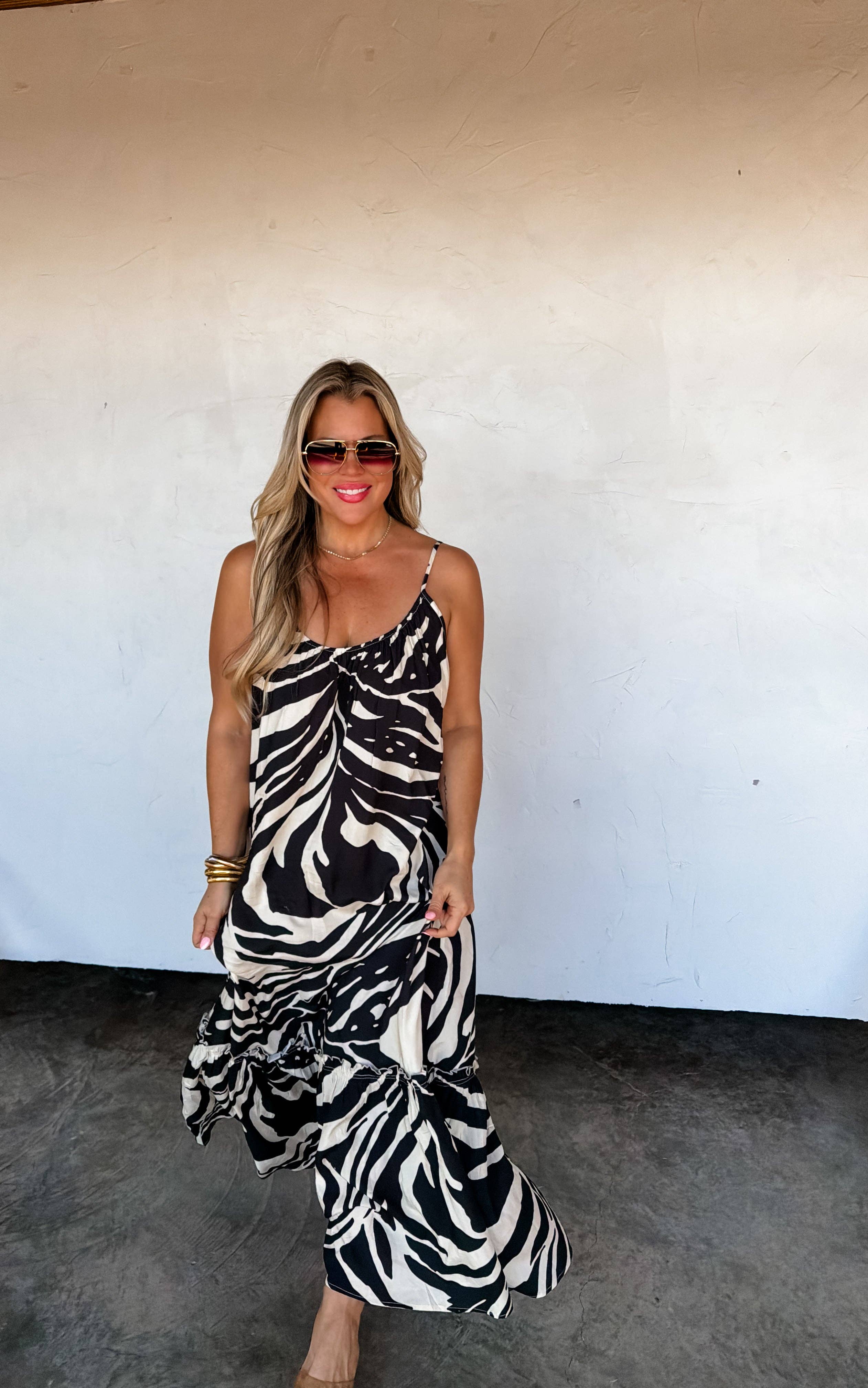 Safari Maxi Dress