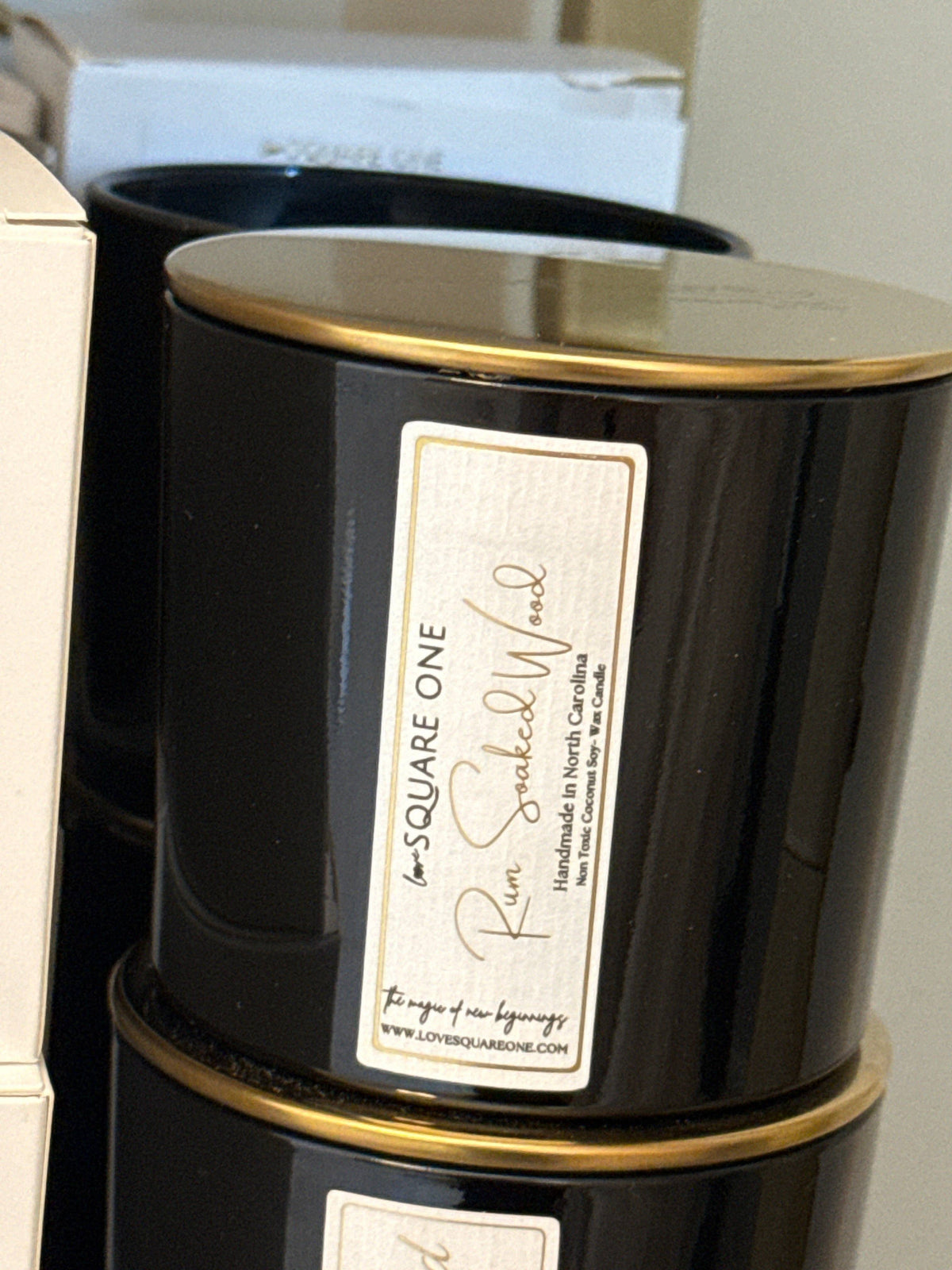 Rum Soaked Wood Candle – Dark Rum Oak & Vanilla | 9 oz