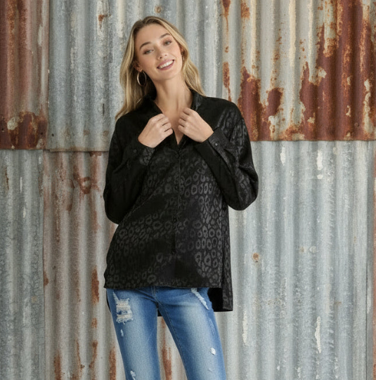 Jacquline - Leopard Blouse