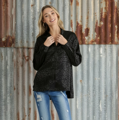 Jacquline - Leopard Blouse