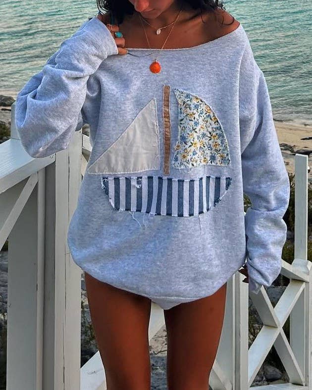 Sally Sailboat Long Sleeve