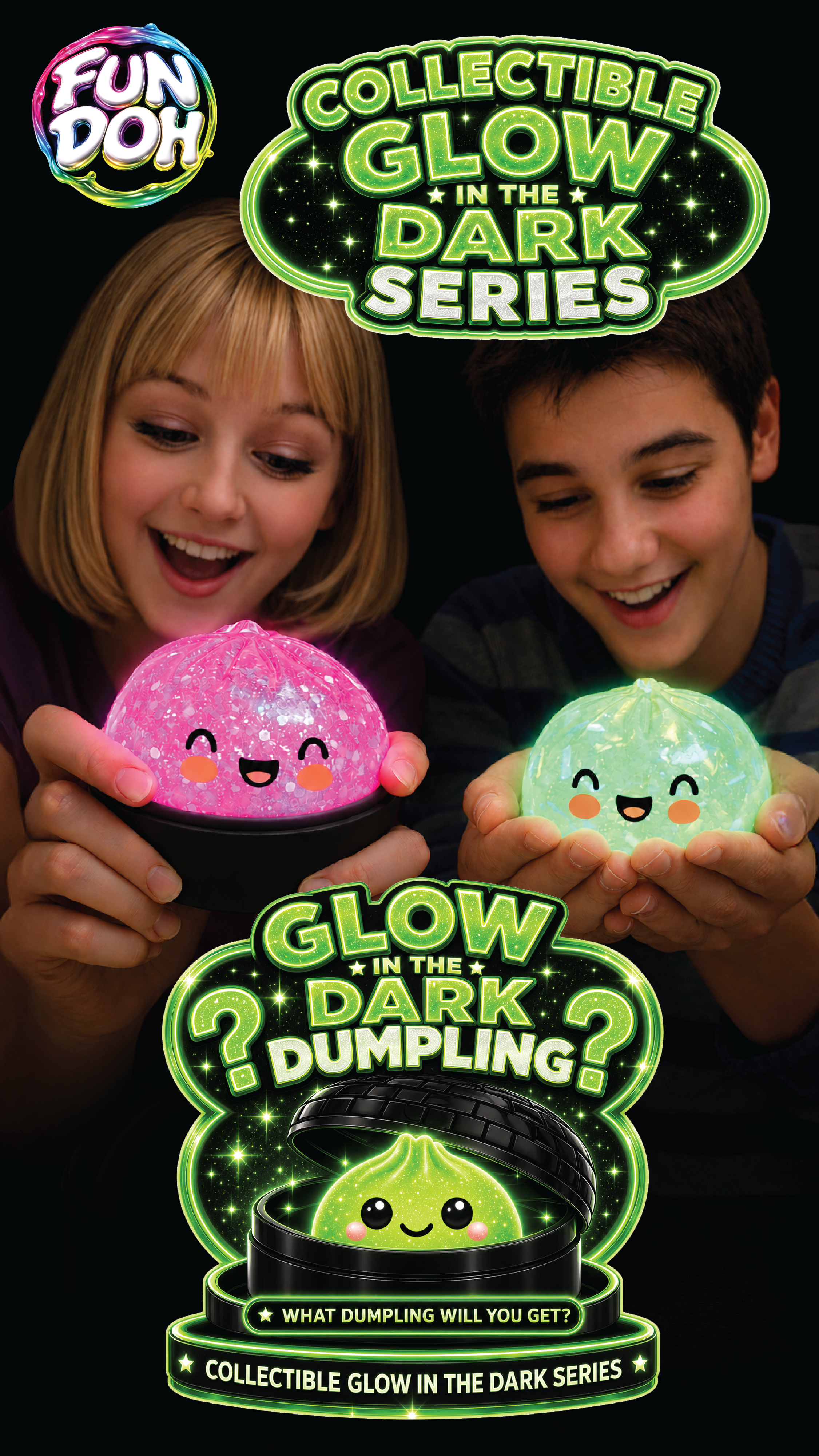 Fun Doh™ Glow-in-the-Dark Mystery Dumpling