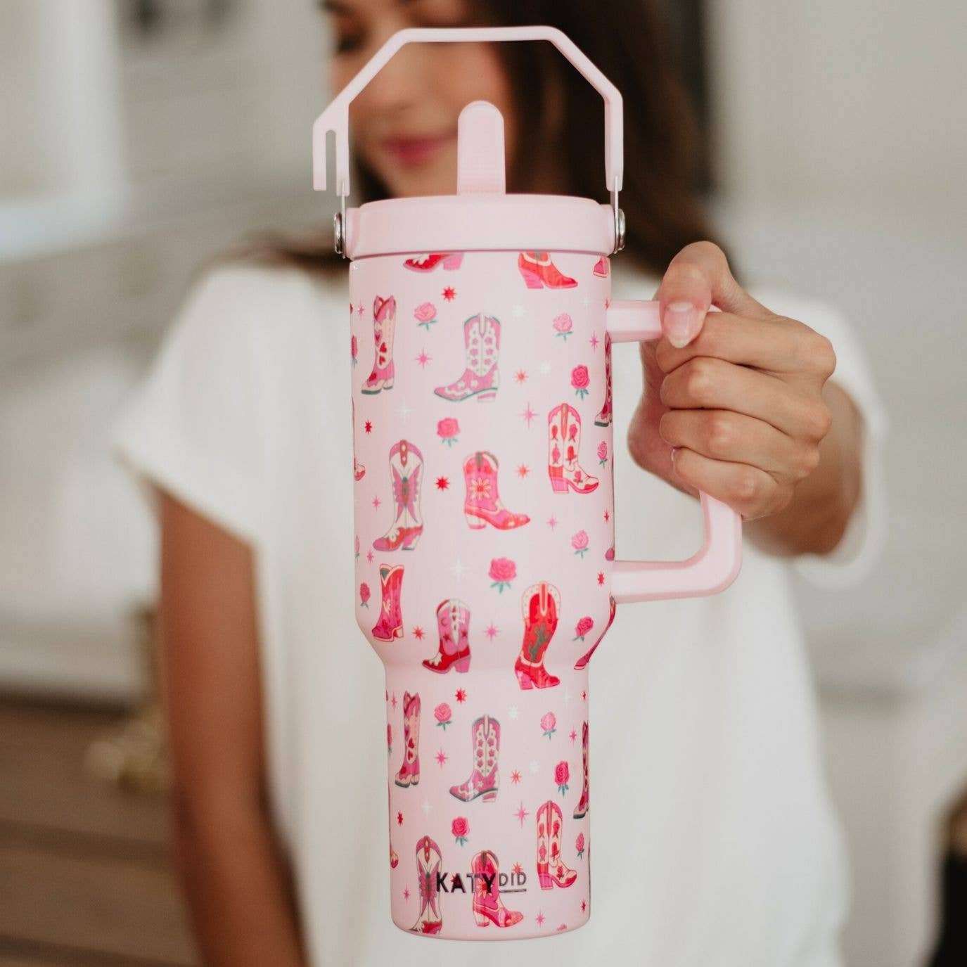 Boots &amp; Roses Stainless Steel Tumbler