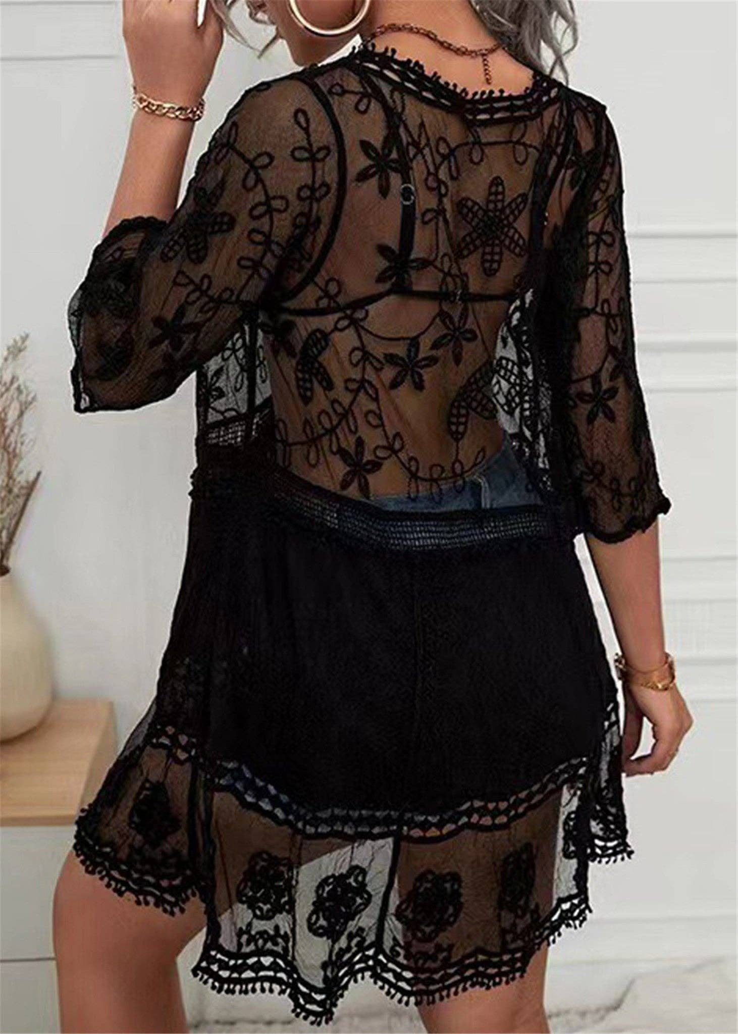 Elowen Lace Cover Up Dress